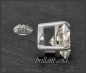 Preview: Brillant Anhänger 585 Gold; 1,80ct, zart champagner